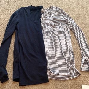 PAIR of long sleeve tshirts